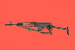 Halbautomatische Büchse SDM AKS-74 .223Rem Ansicht - Links