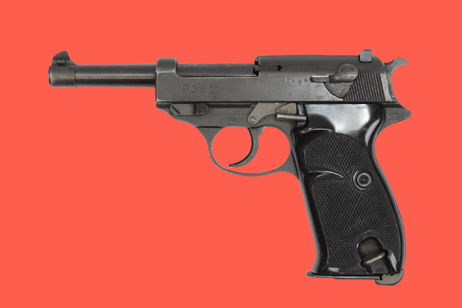 Halbautomatische Pistole Walther P38 9mmLuger gebraucht