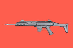 Halbautomatische Büchse CZ Scorpion Evo 3 S1 Carbine Comp 9mm Luger - Seitenansicht links