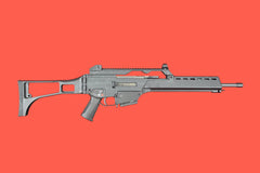 Heckler Und Koch Hk243 S Sar Schwarz Buechse Selbstladebüchse – Detailansicht