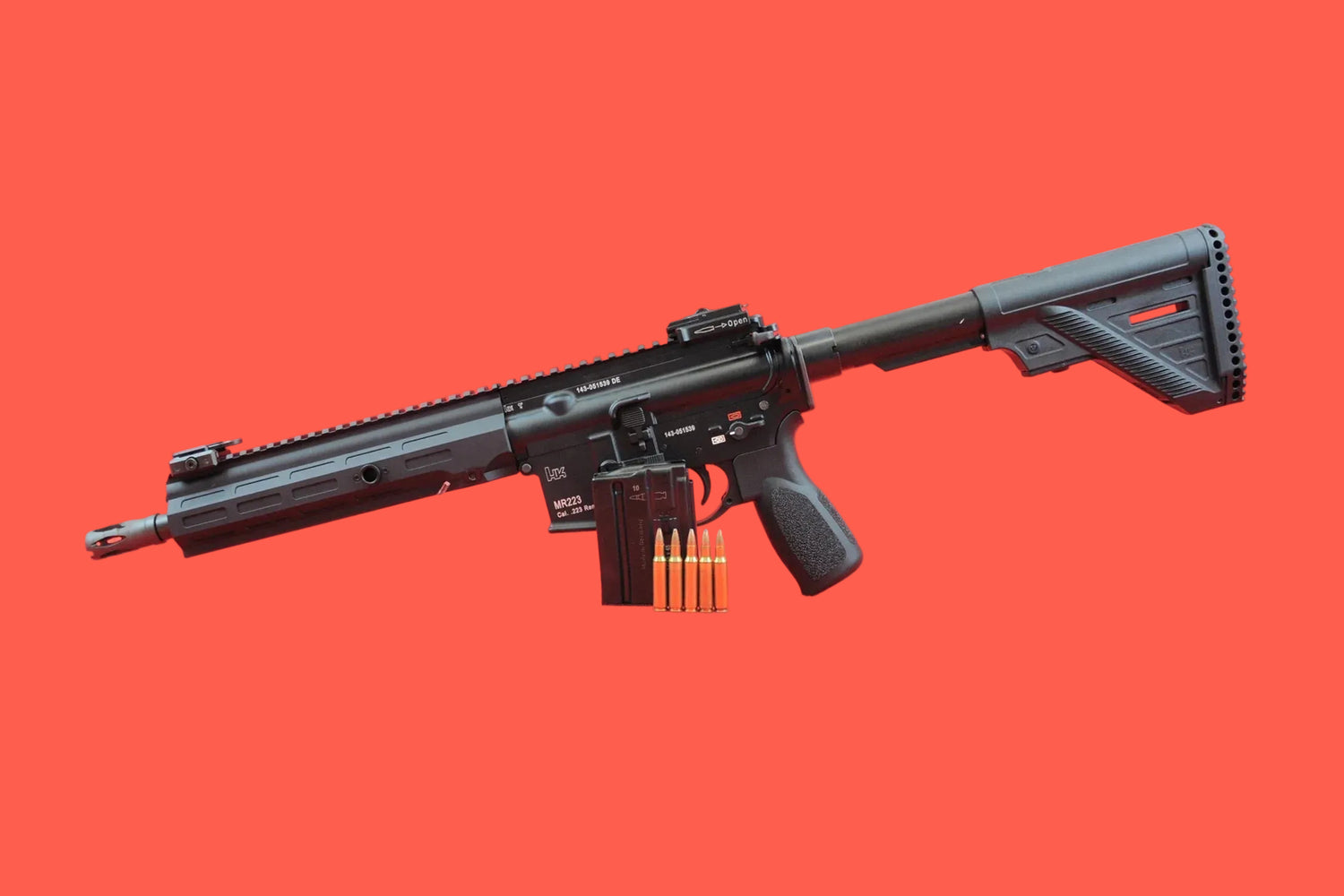 Halbautomatische Büchse Heckler & Koch MR223A3  11