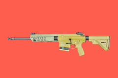 Halbautomatische Büchse Heckler & Koch MR 308 A3 Special Edition 16,5" .308 Win. sandfarben - Seitenansicht links
