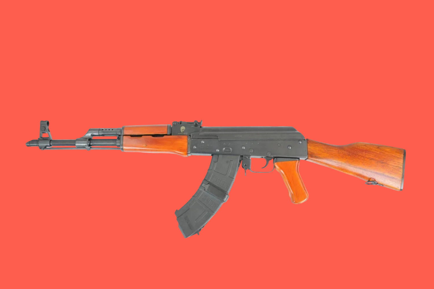 Halbautomatische Büchse S.D.M. AK 47 7,62x39 - Seitenansicht links