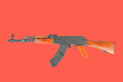 Halbautomatische Büchse S.D.M. AK 47 7,62x39 - Seitenansicht links