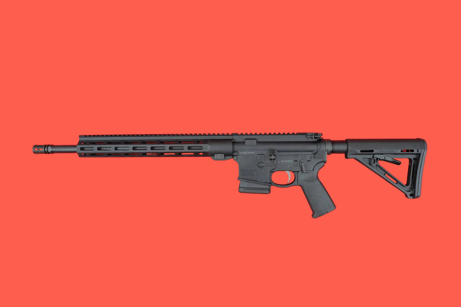 Halbautomatische Büchse Savage MSR15 Recon .223 Remington - Seitenansicht links