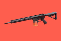 Halbautomatische Büchse Savage MSR 10 Hunter 18" .308 Win - Seitenansicht/Draufsicht