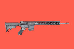 Halbautomatische Büchse TROY SCAR CA4 16BT GC SPC A3 .16,75" 223 Rem. - Seitenansicht rechts