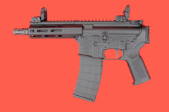 Halbautomatische Büchse Tippmann M4-22 Elite compact .22 lr - Seitenansicht links