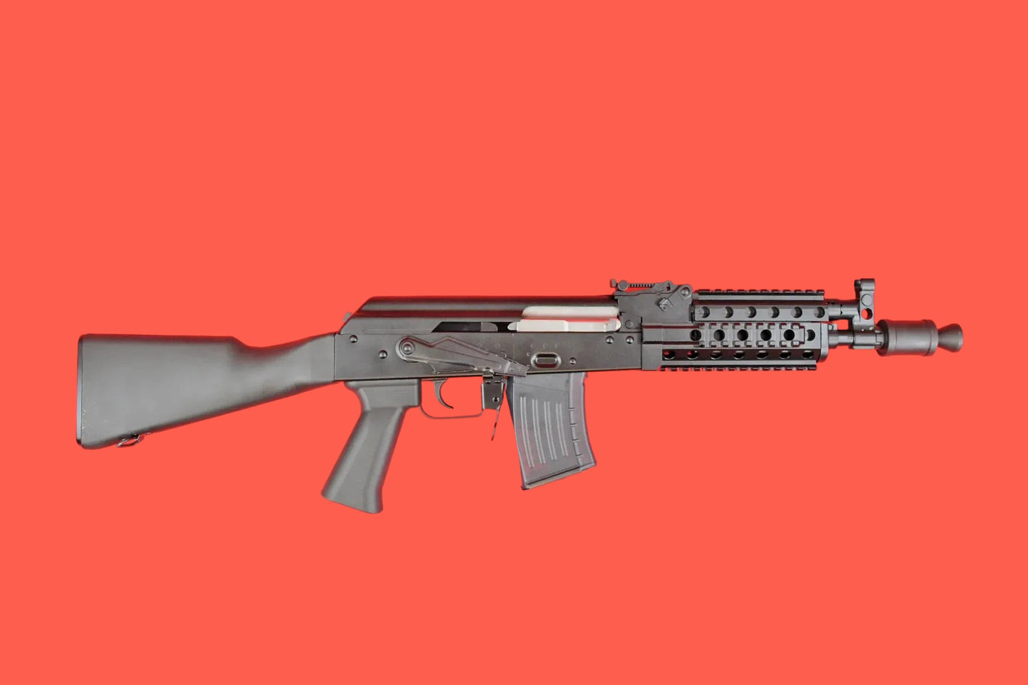 Halbautomatische Büchse WBP Mini-Jack Tactical 7,62x39 - Seitenansicht rechts