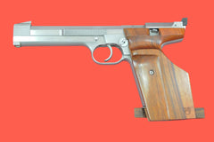 Halbautomatische Pistole Agner M80 .22 LR gebraucht - Seitenansicht links