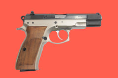 Halbautomatische Pistole CZ 75 Bicolor 9mmLuger Ansicht - Rechts