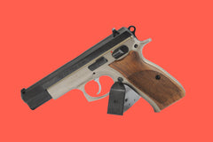 Halbautomatische Pistole CZ 75 Bicolor 9mmLuger Ansicht - Seite