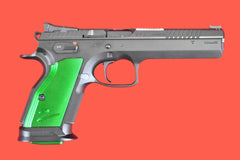 Halbautomatische Pistole CZ TS 2 Racing Green SA 9mm Luger - Seitenansicht rechts