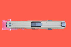 Halbautomatische Pistole FN 509 NMS FDE 9mm Luger - Seitenansicht/Draufsicht