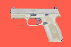 Halbautomatische Pistole FN 509 NMS FDE 9mm Luger - Seitenansicht links