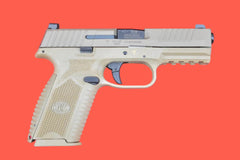 Halbautomatische Pistole FN 509 NMS FDE 9mm Luger - Seitenansicht rechts