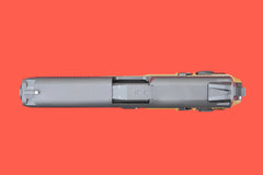 Halbautomatische Pistole FN FNX-45 FDE .45 Auto - Seitenansicht/Draufsicht