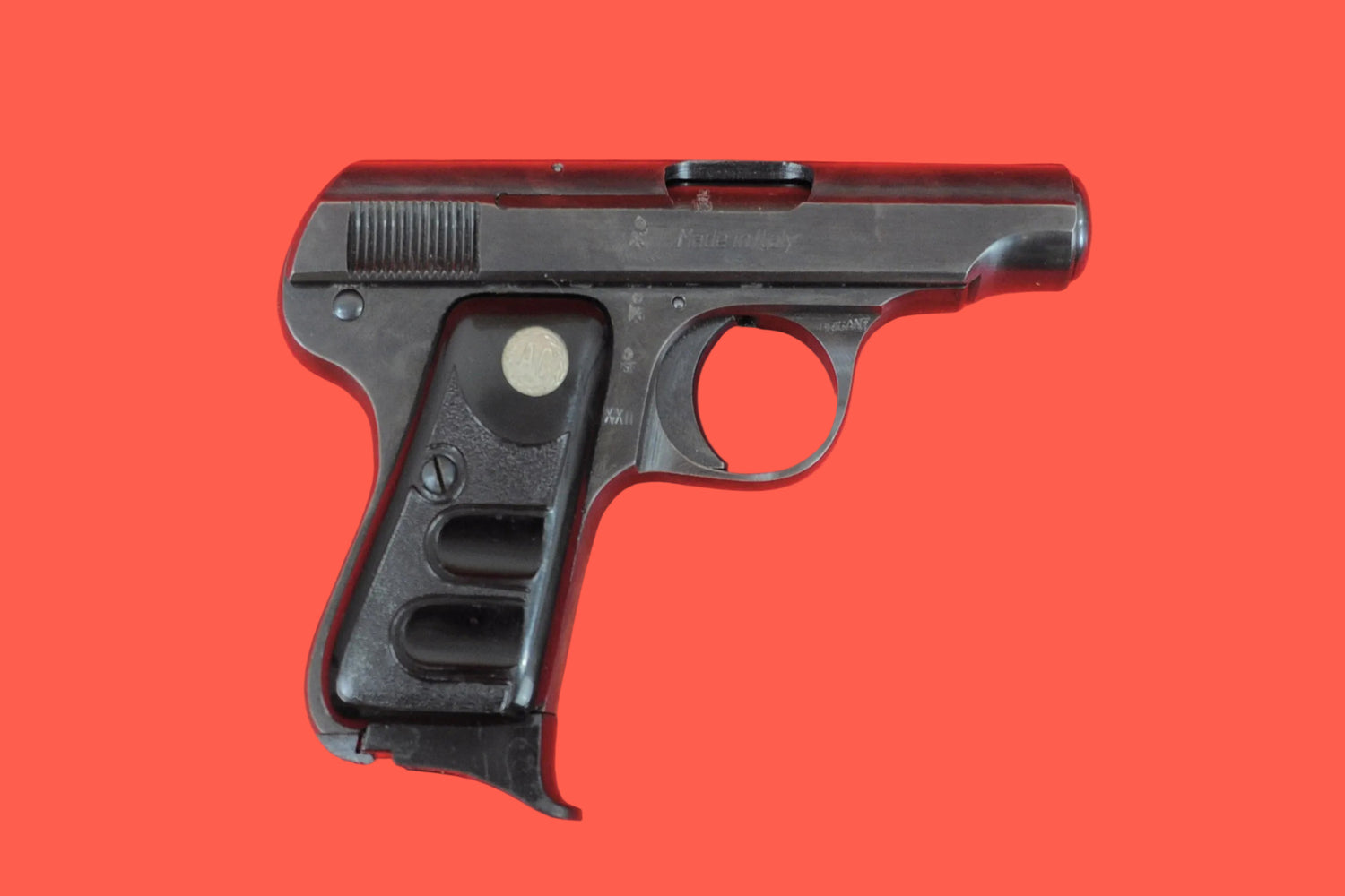 Halbautomatische Pistole Galesi Brescia Mod. 9 6,35 mm gebraucht - Seitenansicht rechts