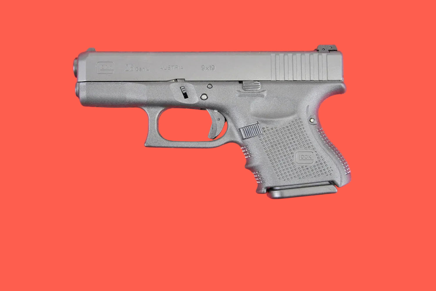 Halbautomatische Pistole Glock 26 Gen4 9mm Luger - Seitenansicht links