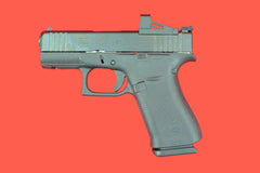 Halbautomatische Pistole Glock 43x inkl. RMS Shield Sight 9mm Luger - Seitenansicht links