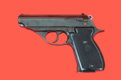 Halbautomatische Pistole Hege AP 66 7,65mm gebraucht - Seitenansicht links