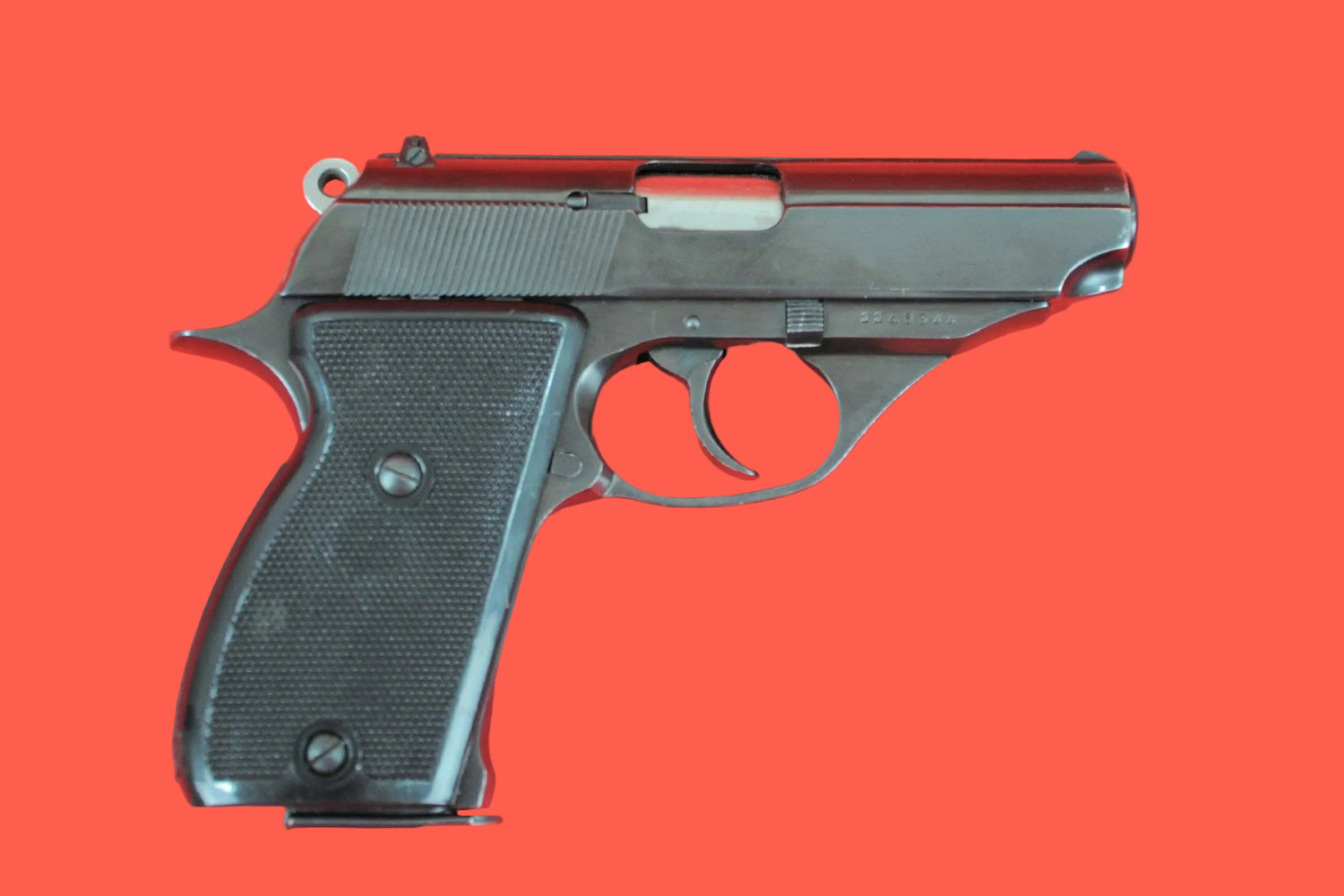 Halbautomatische Pistole Hege AP 66 7,65mm gebraucht - Seitenansicht rechts