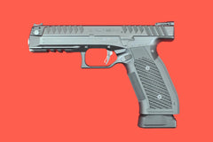 Halbautomatische Pistole Laugo Arms Alien Performance Black Edition 9mm Luger - Seitenansicht links