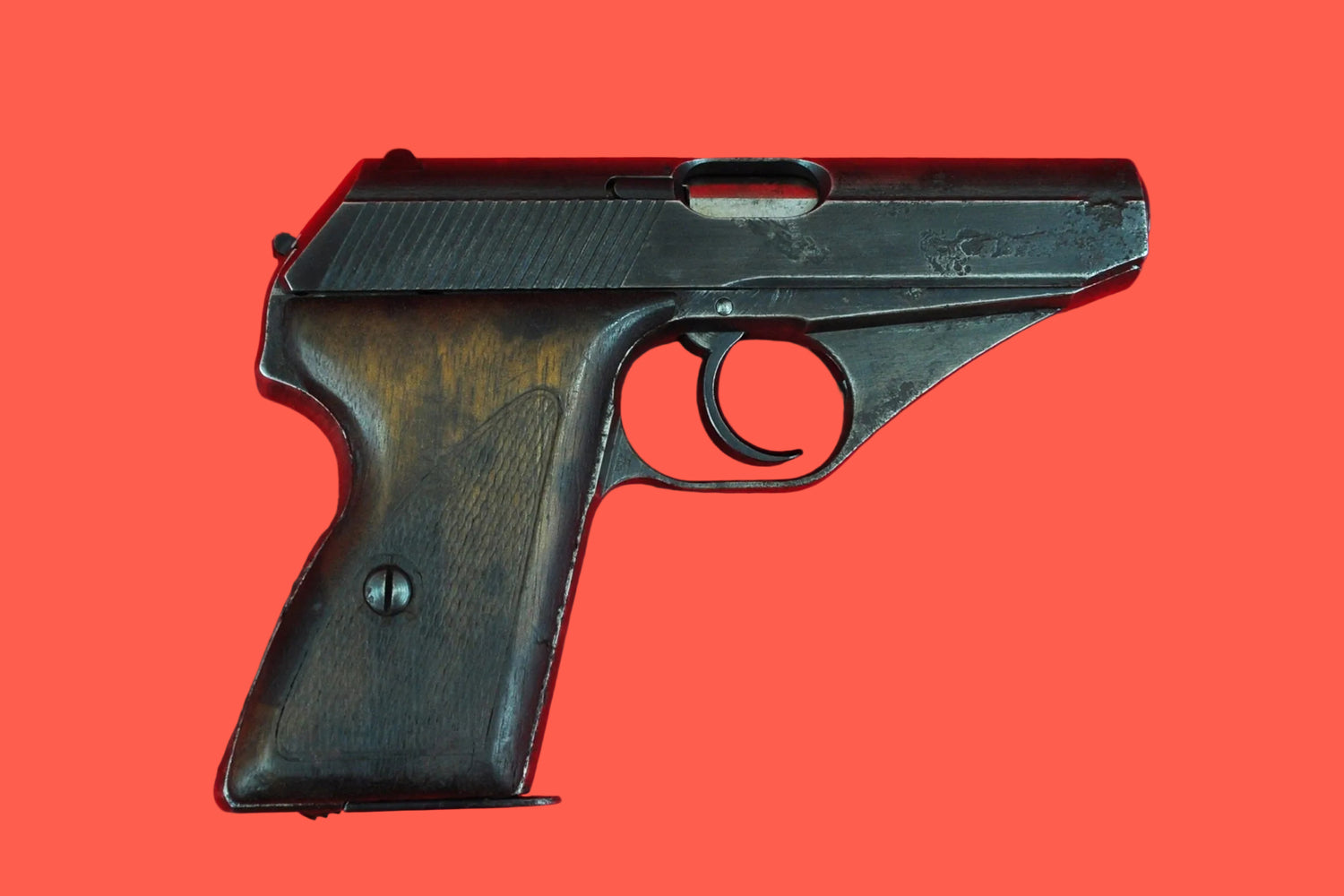 Halbautomatische Pistole Mauser HSc 7,65 mm Browning gebraucht - Seitenansicht rechts