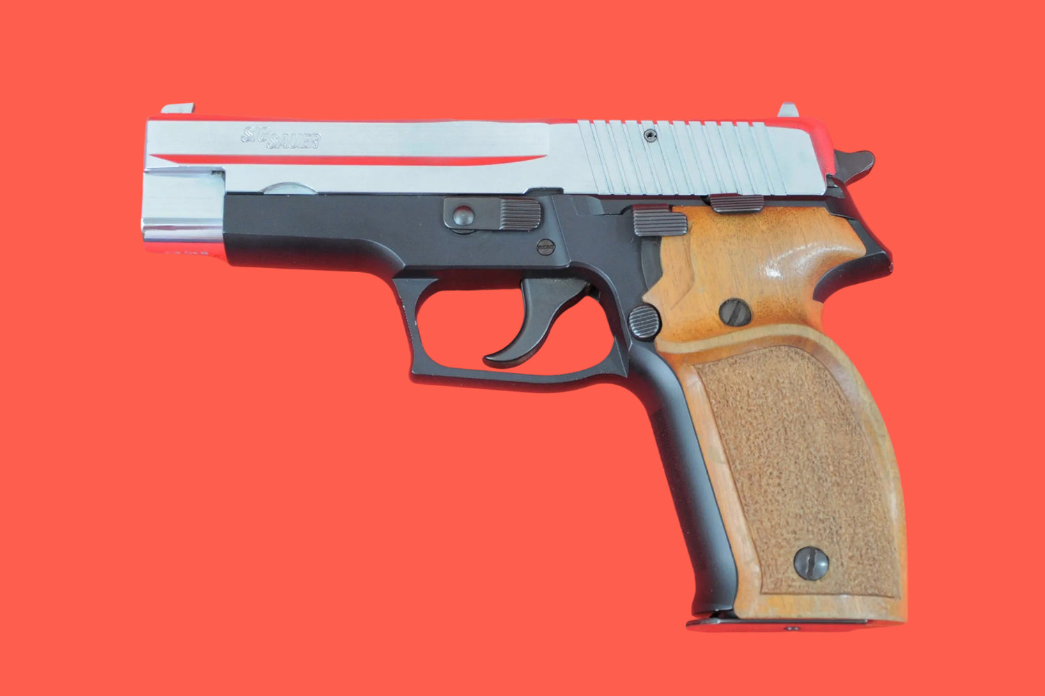 Halbautomatische Pistole Sig Sauer P226 Bicolor 9mm Luger gebraucht - Seitenansicht links