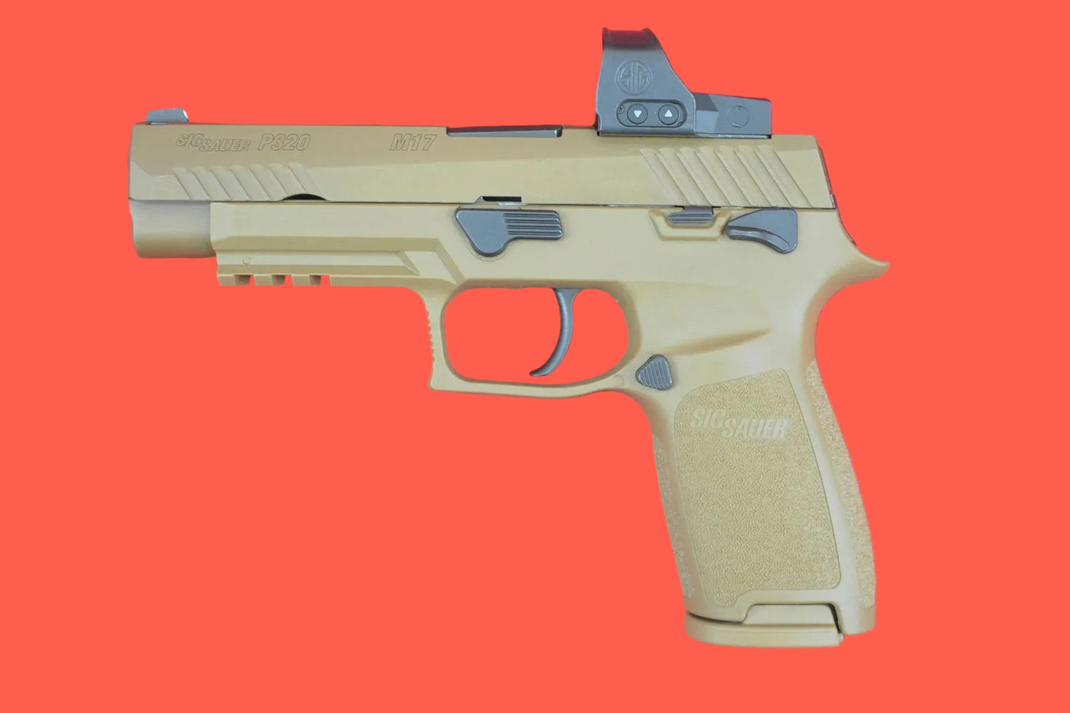 Halbautomatische Pistole Sig Sauer P320 9 mm Luger - Seitenansicht links
