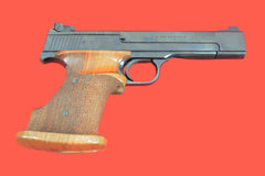 Halbautomatische Pistole Smith & Wesson Mod. 41 .22 LR gebraucht - Seitenansicht rechts
