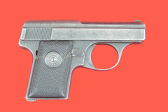 Halbautomatische Pistole Walther Mod. 9 6,35 mm Browning gebraucht - Seitenansicht rechts