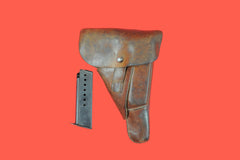 Halbautomatische Pistole Walther P38 9mm Luger gebraucht - Holster und Magazin