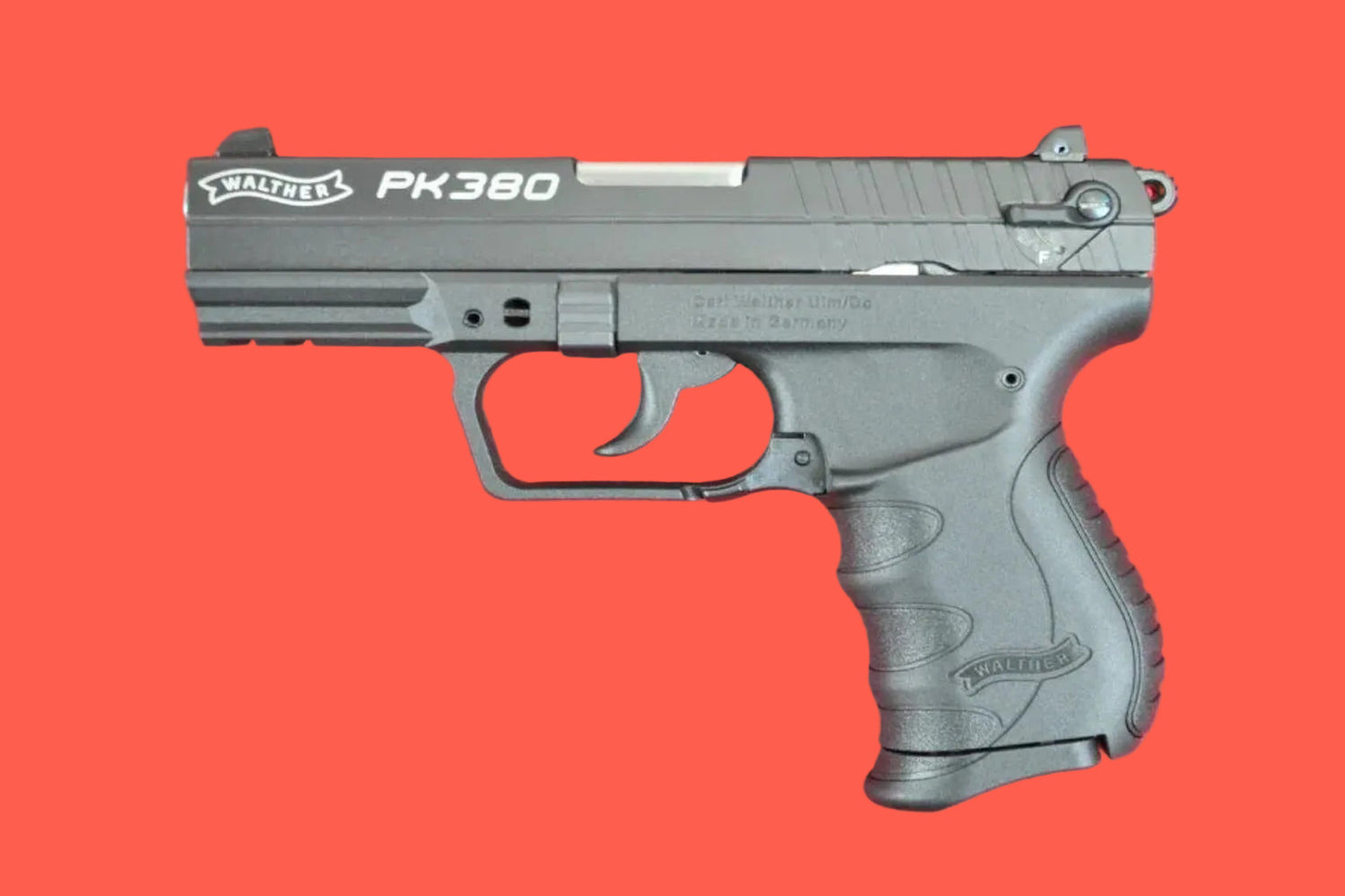Halbautomatische Pistole Walther PK380 .380 Auto - Seitenansicht links