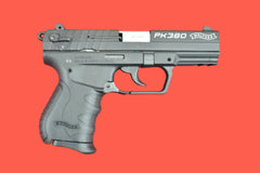 Halbautomatische Pistole Walther PK380 .380 Auto - Seitenansicht rechts