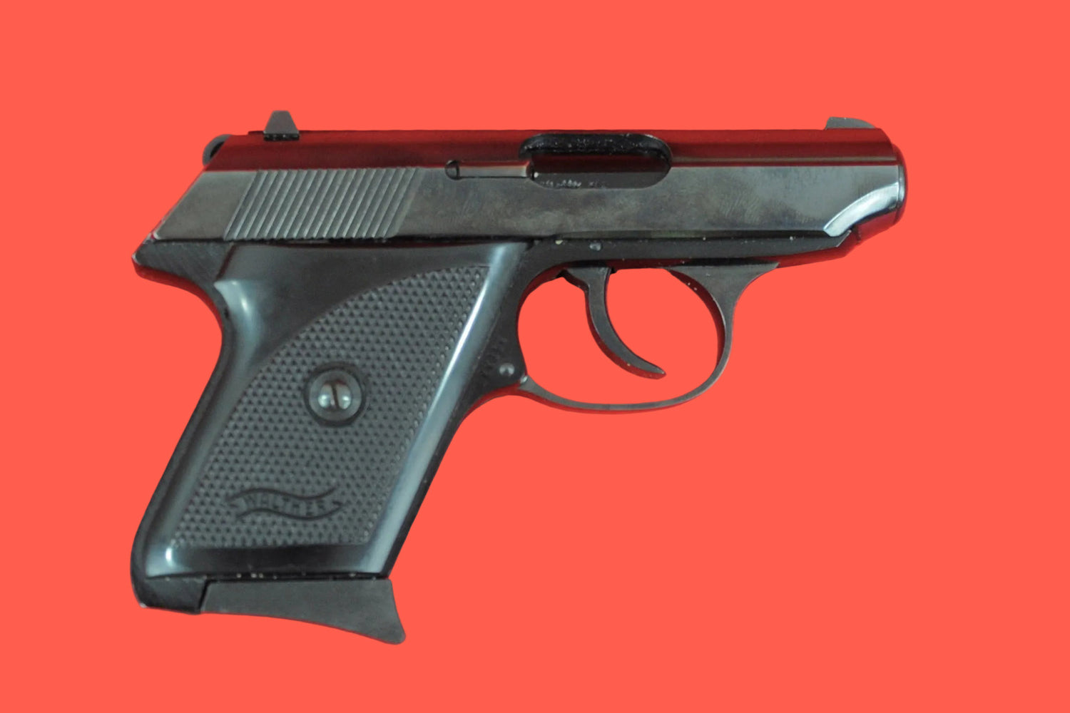 Halbautomatische Pistole Walther TPH .22 LR gebraucht - Seitenansicht rechts