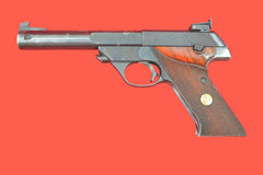 Halbautomatische Pistole High Standard Supermatic Mod. 104 .22 lr gebraucht - Seitenansicht links