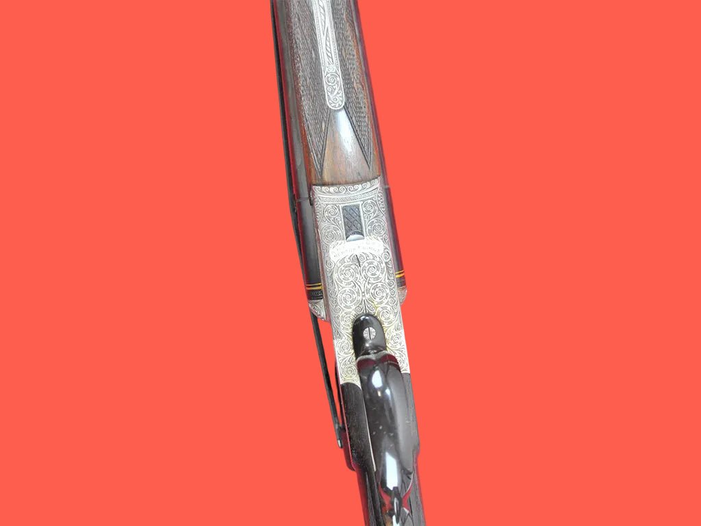 Kombinierte Langwaffe Krieghoff Neptun Primus Drilling 12/70, 6,5x57R gebraucht unten