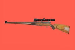 Repetierbüchse Kriegseskorte .22lr Ansicht - Links