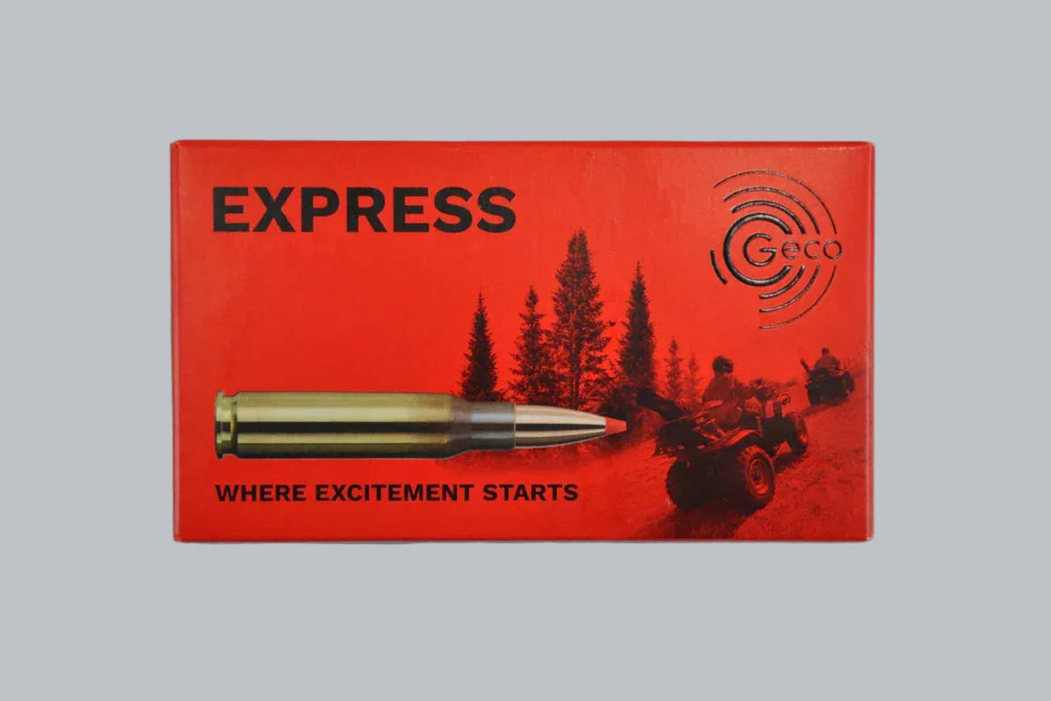 Munition Geco Express .308 Win. 165gr Munition, 10,7g/165gr Geschossgewicht, 20 Patronen Inhalt.