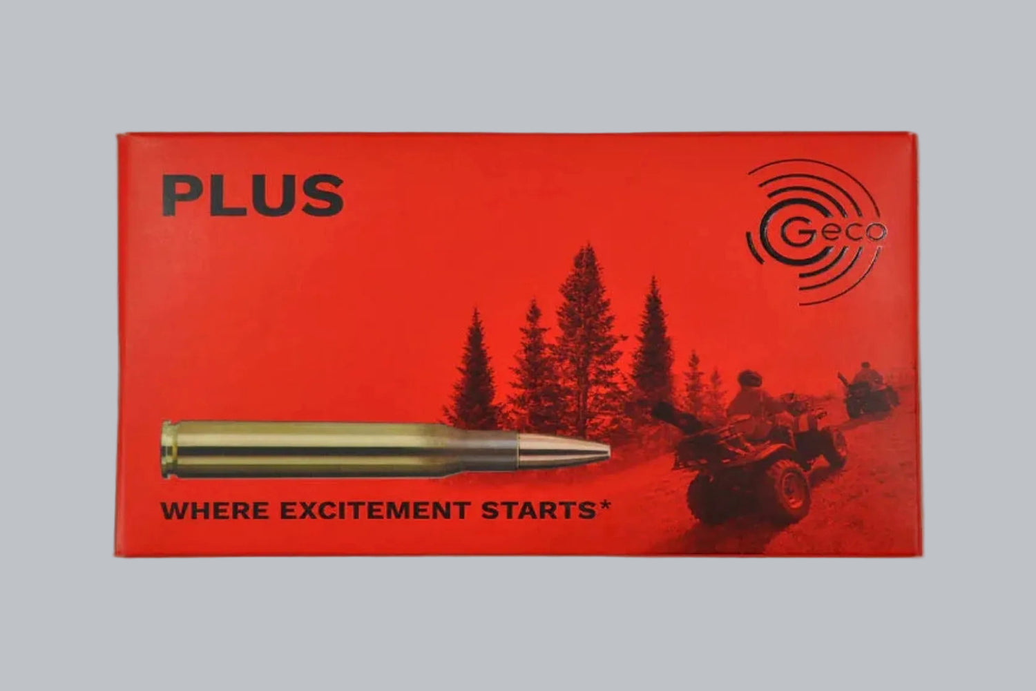 Munition Geco Plus 8x57 JS 196gr Munition, 12,7g/196gr Geschossgewicht, 20 Patronen Inhalt.