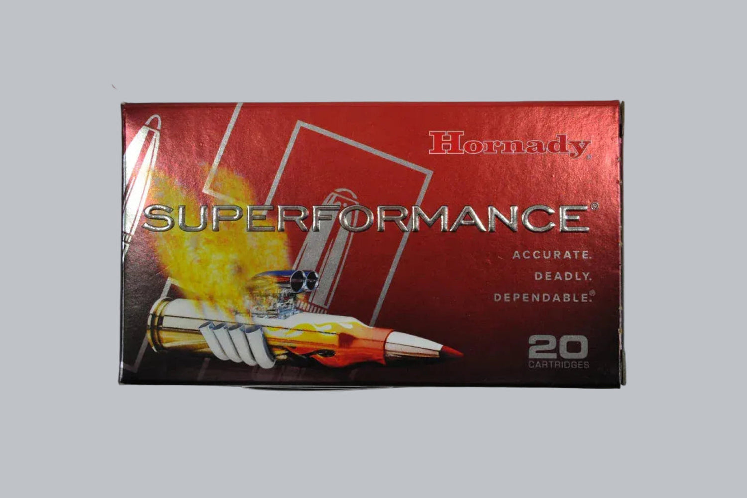 Munition Hornady Superformance SPFI GMX 6,5 Creedmoor 120gr Munition, 7,8g/120gr Geschossgewicht, 20 Patronen Inhalt.