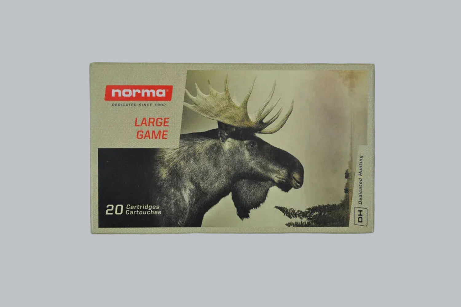 Munition Norma Oryx 8x57 IS 196gr Munition, 12,7g/196gr Geschossgewicht, 50 Patronen Inhalt.