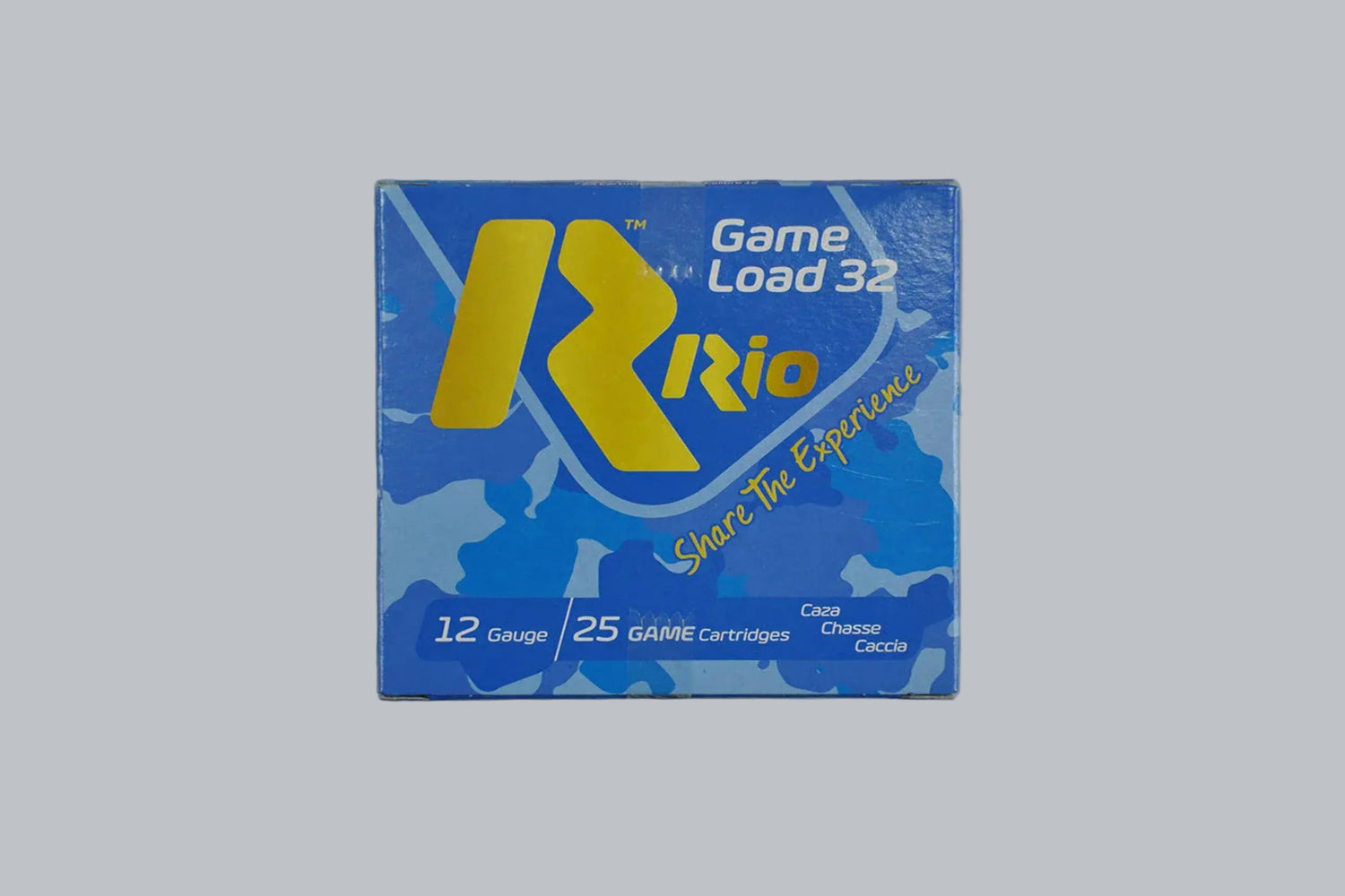 Munition Rio Game Load 32g 12/70 3,0mm/3,25mm/3,5mm Munition, 2,1g/32gr Geschossgewicht, 25 Patronen Inhalt.
