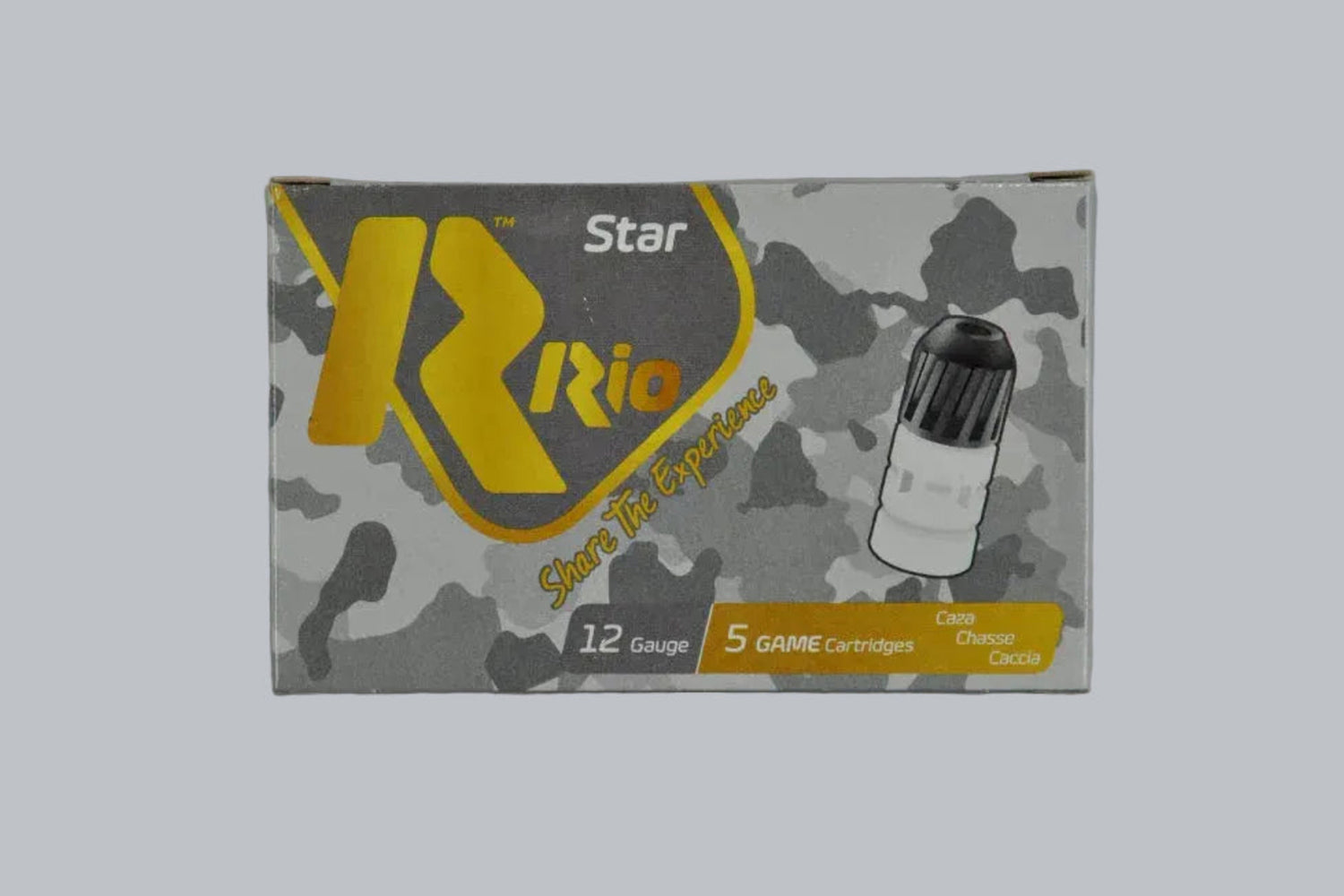 Munition Rio Royal Star Slug 12/70 32g Munition, 2,1g/32gr Geschossgewicht, 5 Patronen Inhalt.