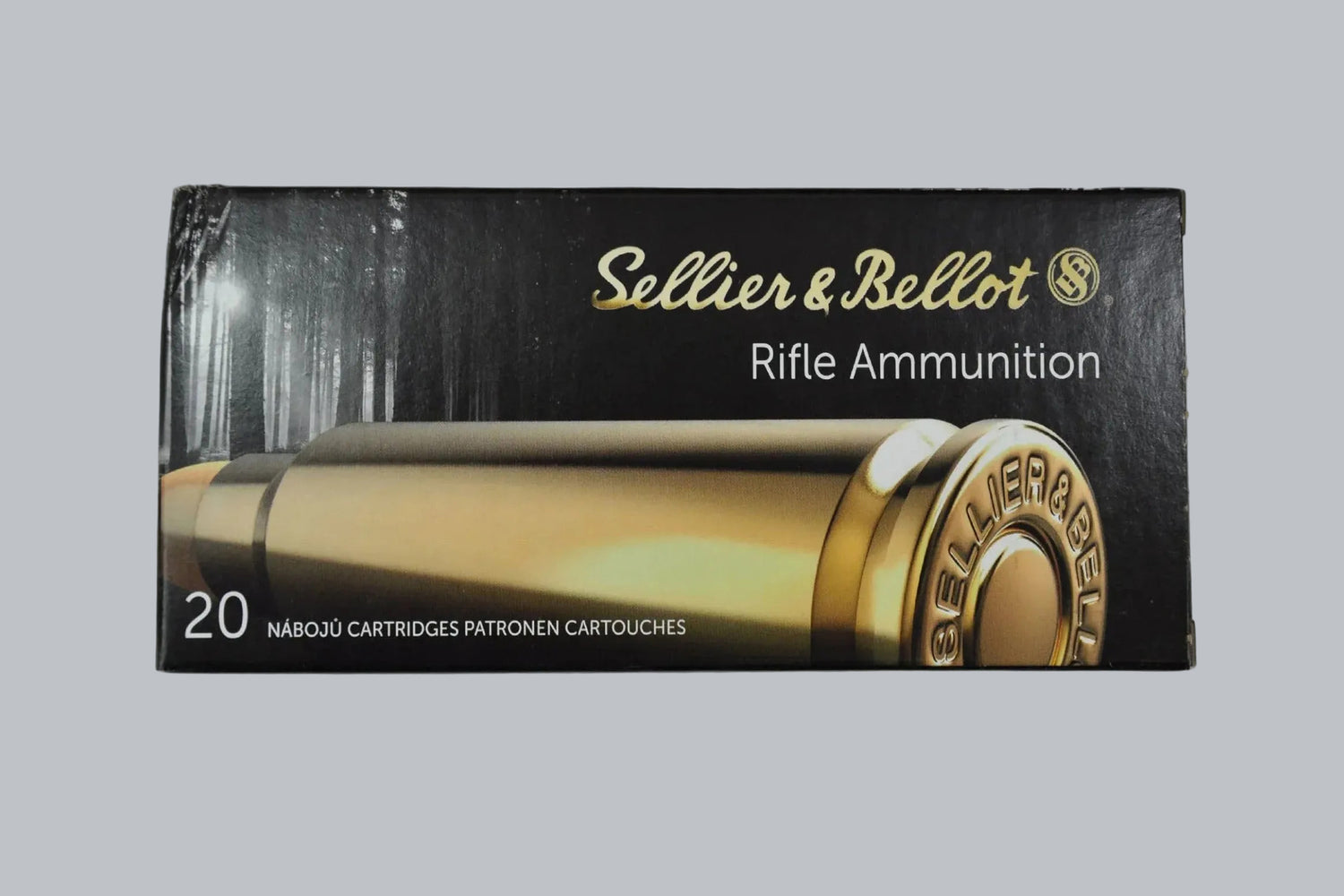 Munition Sellier & Bellot SP .45-70 Government 405gr Munition, 26,2g/405gr Geschossgewicht, 20 Patronen Inhalt.