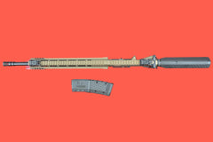 Oberland Arms OA-15 PR M5 M-LOK 16,75" .223 Rem. - Seitenansicht/Draufsicht