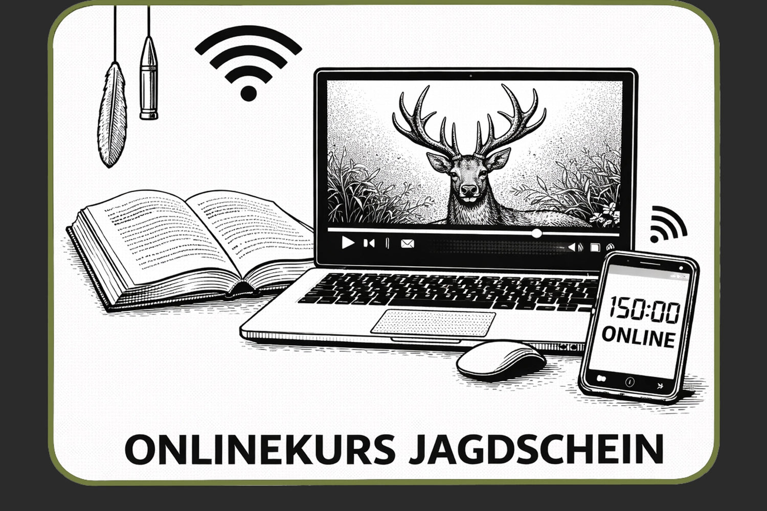 Der speziell entwickelte Online Kursumfasst die Theorieinhalte der Ausbildung,die flexibel und eigenständig absolviertwerden können. 