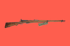 Repetierbüchse Schmidt Rubin 1911 7,5x55  Ansicht -  Rechts