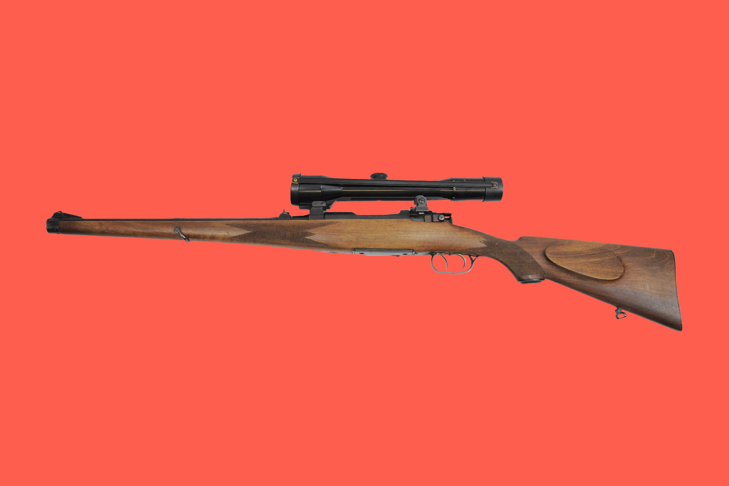Repetierbüchse Steyr 6,5x54R Ansicht - Links